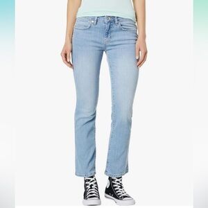 Free People We the Free Etna Blue Cropped Flare Jeans – Size 24 NWT